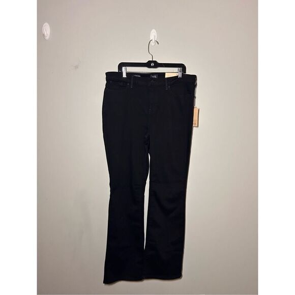 NYDJ Black Barbara Bootcut Jeans size 16. C25-20 - Picture 1 of 6